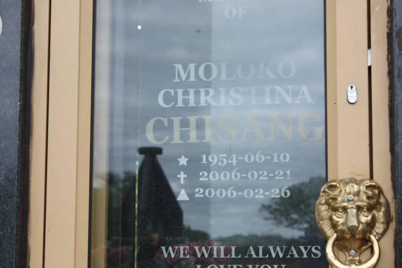 CHISANGA Moloko Christina 1954-2006