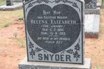 SNYDER Helena Elizabeth nee JACOBS 1883-1959