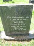 OOSTHUIZEN Willie 1921-1974 & Nonna 1917-1989