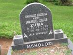 ZUMA Emmanuel Zibuse  1972-2002