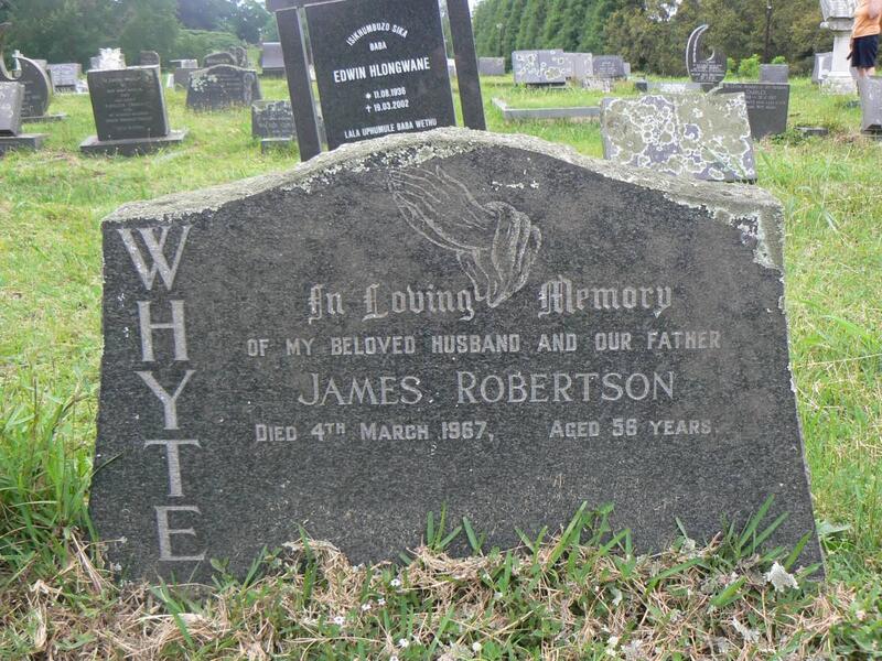 WHYTE James Robertson -1967 