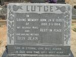 LUTGE Iris Jean 1935-1964