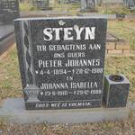 STEYN Pieter Johannes 1894-1988 & Johanna Isabella 1910-1988