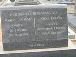 CROUSE Jacobus Johannes 1896-1964 & Emma Louisa FERREIRA 1900-1988