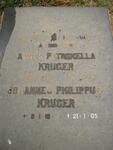 KRUGER Johannes Philippus 1919-2005 & Agnes Petronella 1926-1976