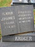 KRUGER Hendrik Johannes 1938-1977