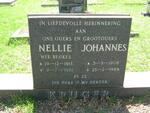 KRUGER Johannes 1908-1988 & Nellie BEUKES 1913-1993
