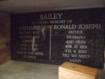 BAILEY Ronald Joseph 1931-2010 & Nathany 1933-1997
