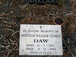 DAW Bertram William George 1915-2004