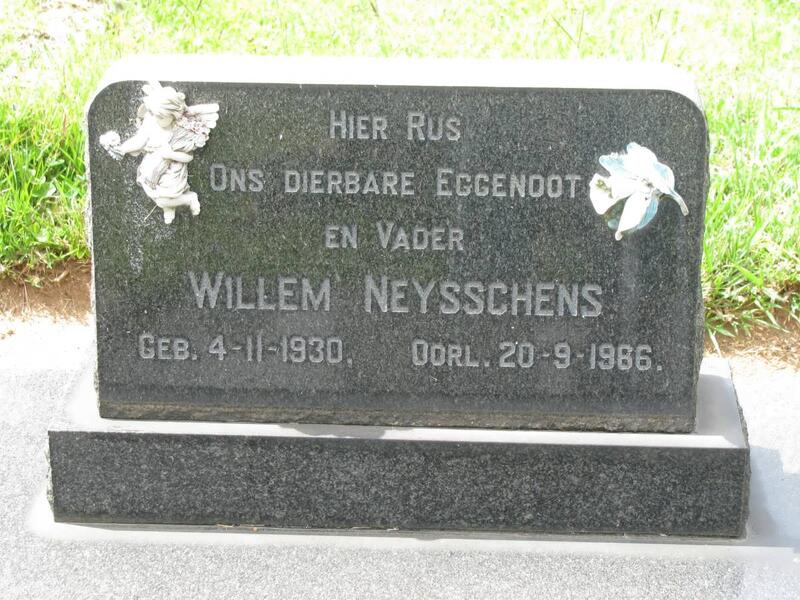 NEYSSCHENS Willem 1930-1986
