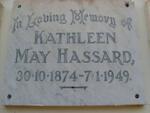 HASSARD Kathleen May 1874-1949