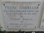 HARRISON Phebe 1872-1945