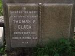 CLACK Thomas P. 1911-1952