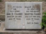 CLARKE Aaron -1957 & Martha -1951