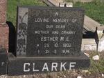 CLARKE Esther M.E. 1902-1974