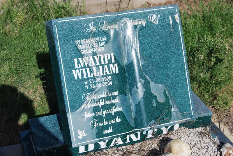 DYANTYI Lwayipi William 1928-2004