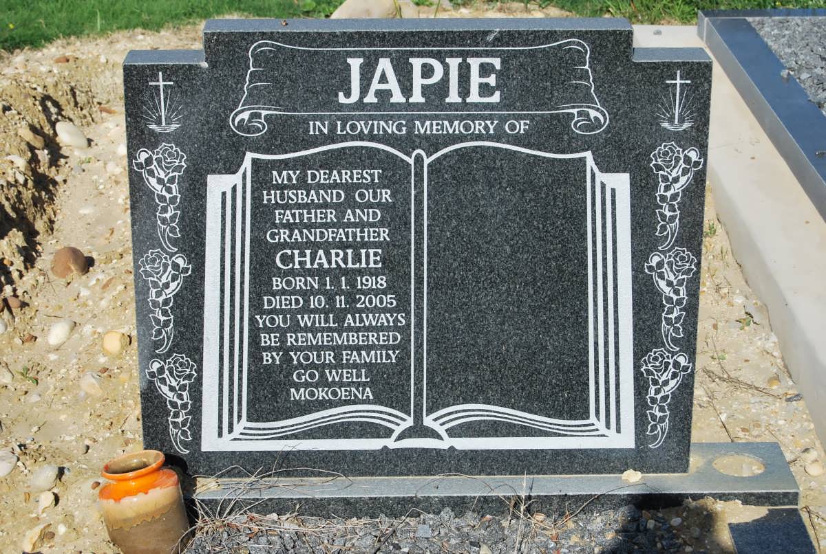 JAPIE Charlie 1918-2005
