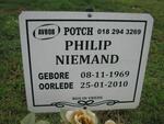 NIEMAND Philip 1969-2010