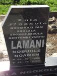LAMANI Nobuhle Noamen 1960-2009