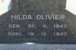 OLIVIER Hilda 1947-1947