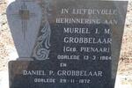 GROBBELAAR Daniel P. -1972 & Muriel I.M. PIENAAR -1964