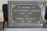 EASTON Alexander 1895-1963 :: KNIGHTS Harry 1881-1955