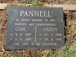 PANNELL Carl 1907-1978 & Aileen 1906-1978