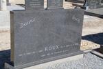 ROUX Dawie 1907-1959 & Lucy 1910-1994