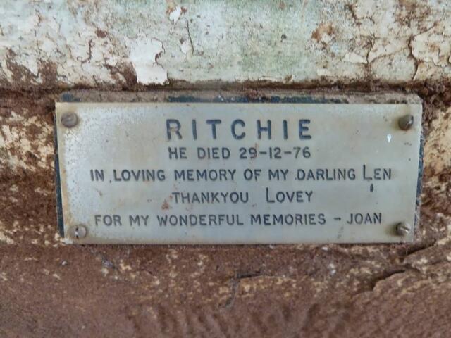 RITCHIE Len -1976
