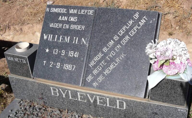 BYLEVELD Willem H.N. 1941-1987