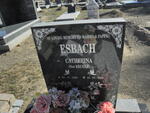ESBACH Catherina nee KRUGER 1946-2008