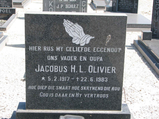 OLIVIER Jacobus H.L. 1917-1983