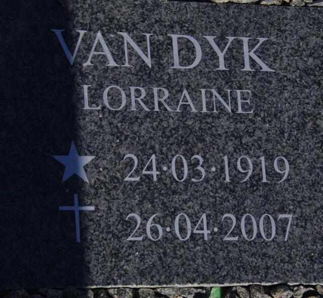 DYK Lorraine, van 1919-2007