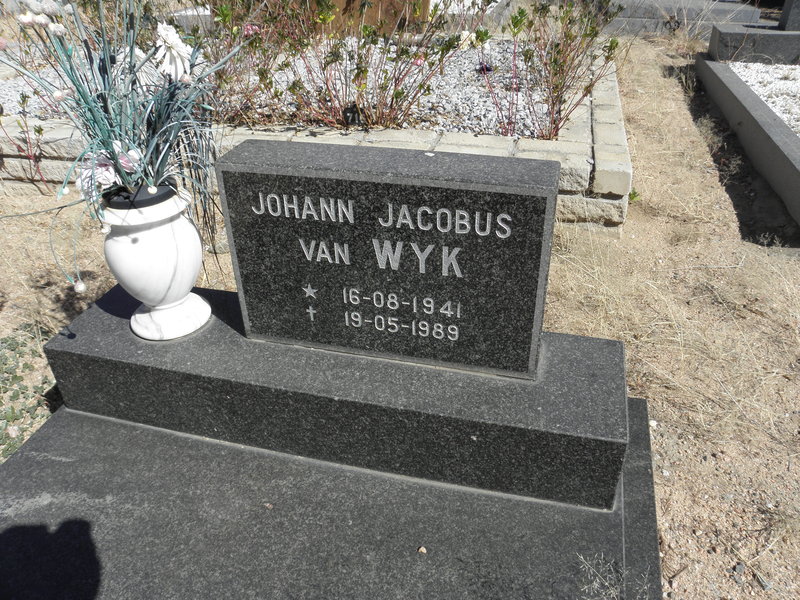 WYK Johann Jacobus, van 1941-1989