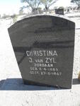 ZYL Christina J., van nee JORDAAN 1885-1967