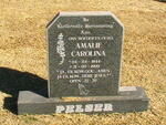 PELSER Amalie Carolina 1944-1999
