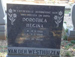 WESTHUIZEN Dorothea Regina, van der 1908-1984