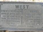 WEST Sydney Frederick 1897-1952 & Vera 1900-1981