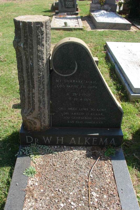 ALKEMA W.H. 1909-1976