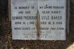 BAKER Edward Frederick Lyle 1913-1956 :: BAKER Ted 1955-1977