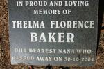 BAKER Thelma Florence -2004