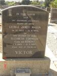 VICTOR George James Mason 1903-1963 & Elizabeth Cornelia VAN RENEN 1902-1995