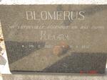 BLOMERUS Hein 1920-1972