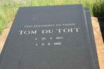 TOIT Tom, du 1904-1968