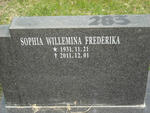 DEVENTER Sophia Willemina Frederika, van 1931-2011