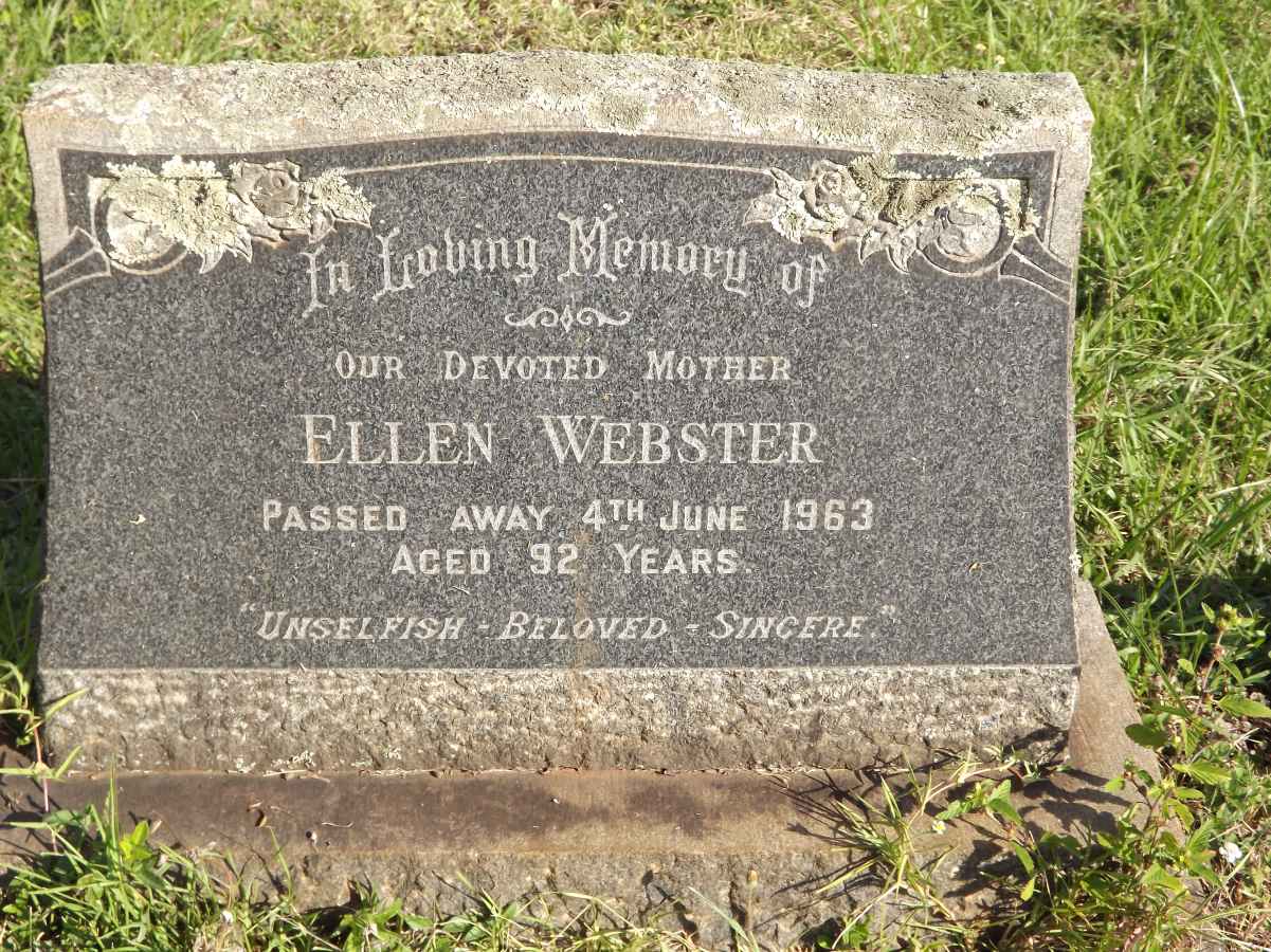 WEBSTER Ellen -1963