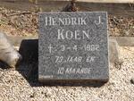 KOEN Hendrik J. -1982