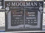 MOOLMAN Benjamin 1914-2002 & Martha Jacoba Magdalena 1915-2006