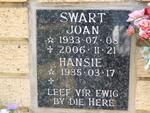 SWART Hansie 1935- & Joan 1933-2006