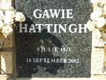 HATTINGH Gawie 1925-2002